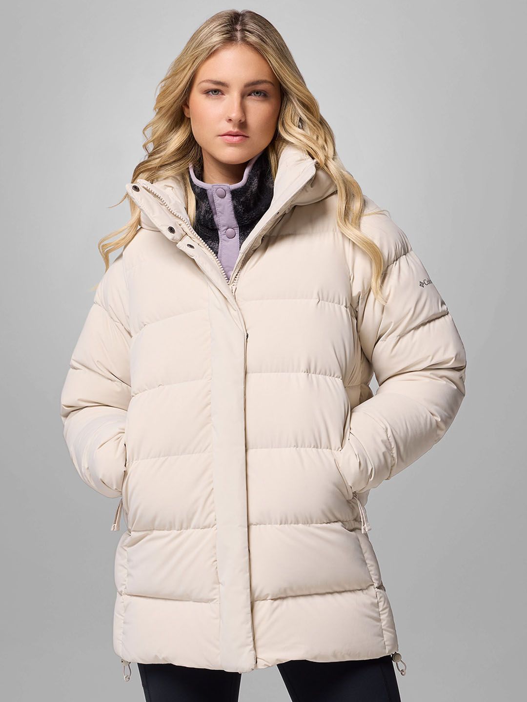 Columbia Amaze Hooded Puffer Jacket-image-1