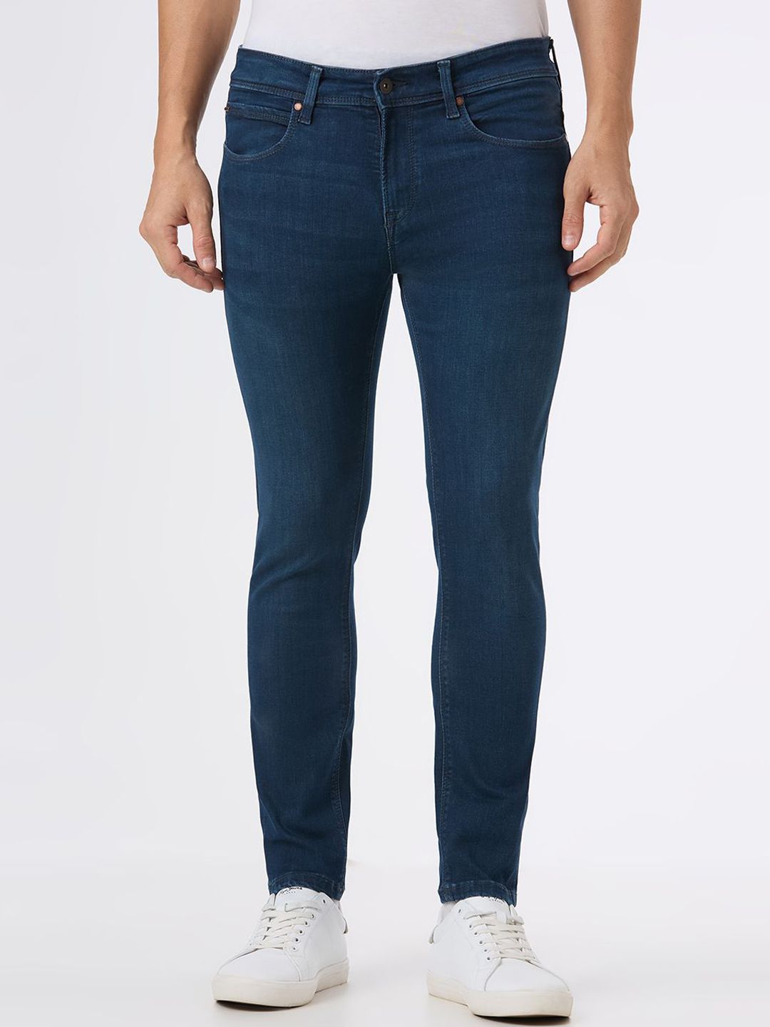 Pepe Jeans Men Slim Fit Mid-Rise Stretchable Powerflex Jeans-picture-14