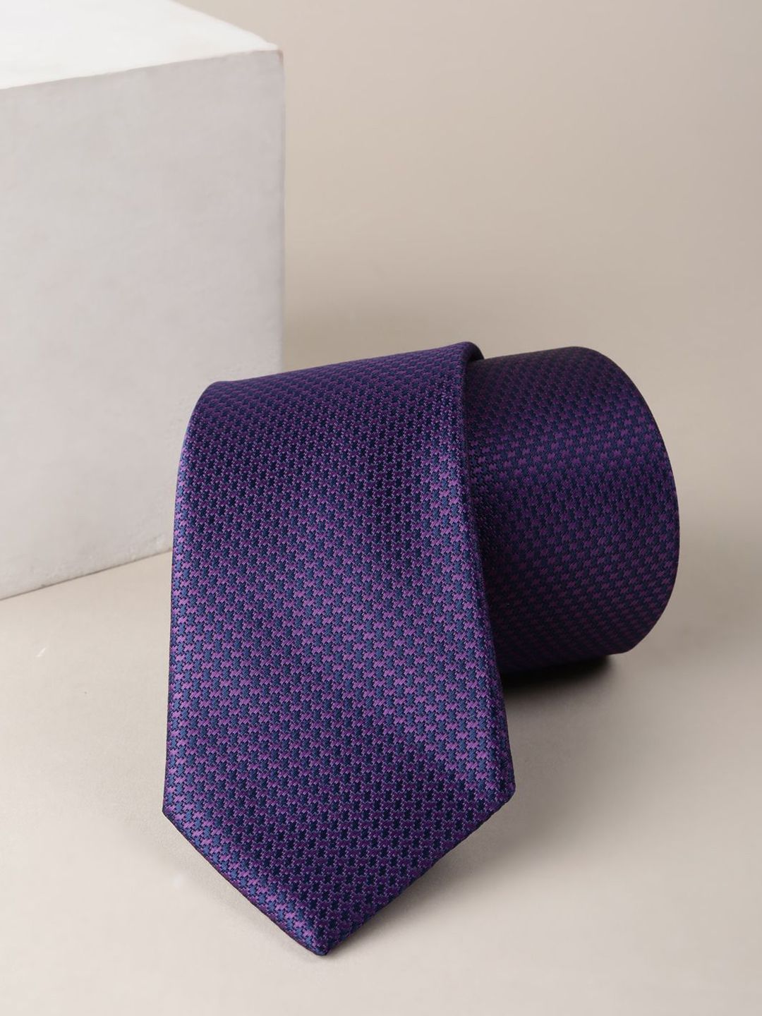 Allen Solly Men Woven Design Broad Tie-picture-22