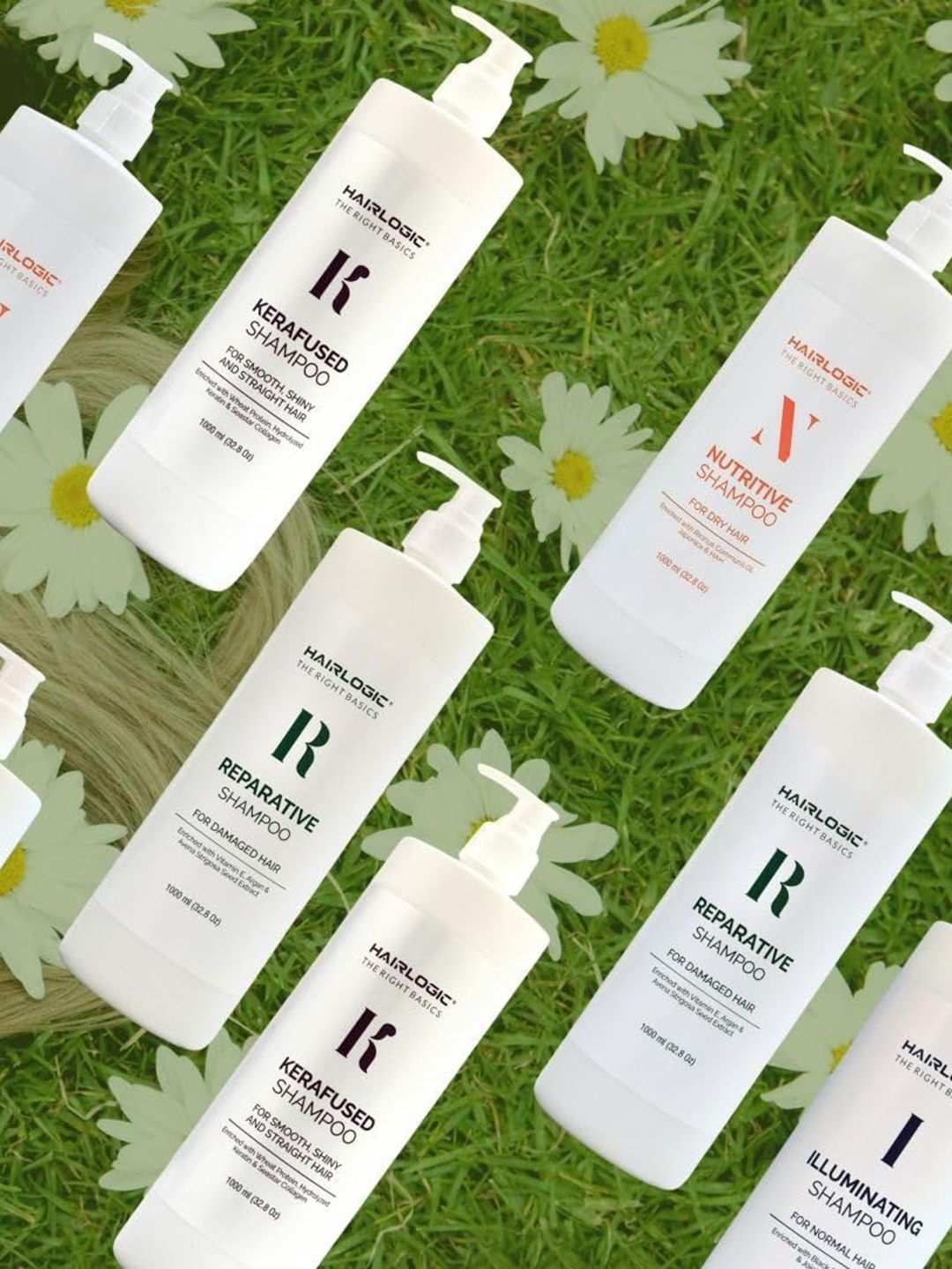 Hairlogic Nutritive Shampoo With Ricinus Communis Oil For Dry Hair Nourishment - 1L-picture-24