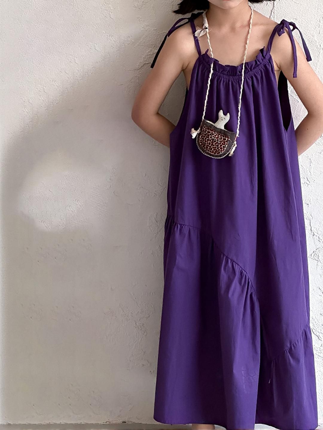 LULU & SKY Girls Shoulder Straps A-Line Maxi Dress-picture-45