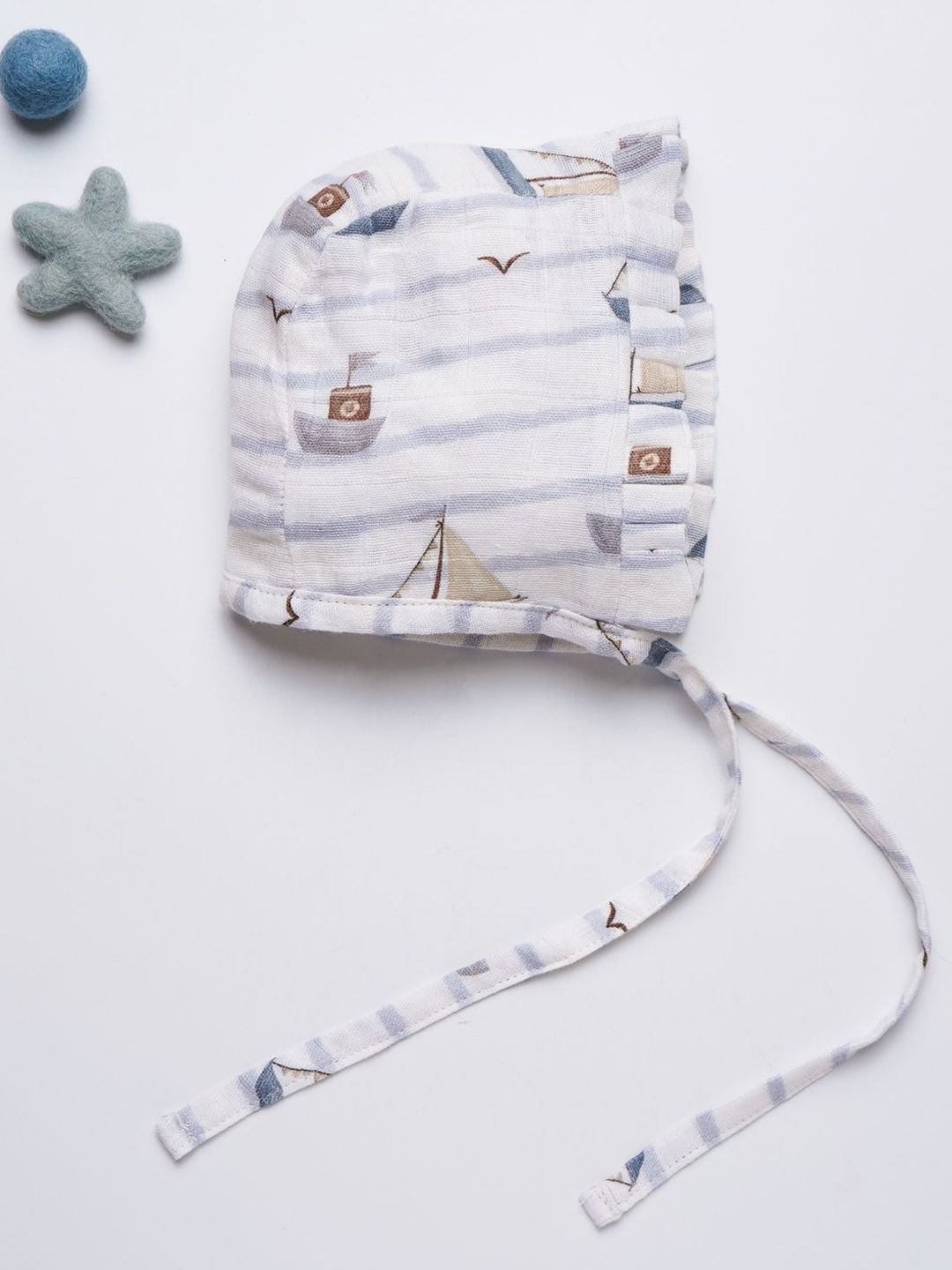 cocoon care Kids Bamboo Cotton Printed Beanie-picture-24
