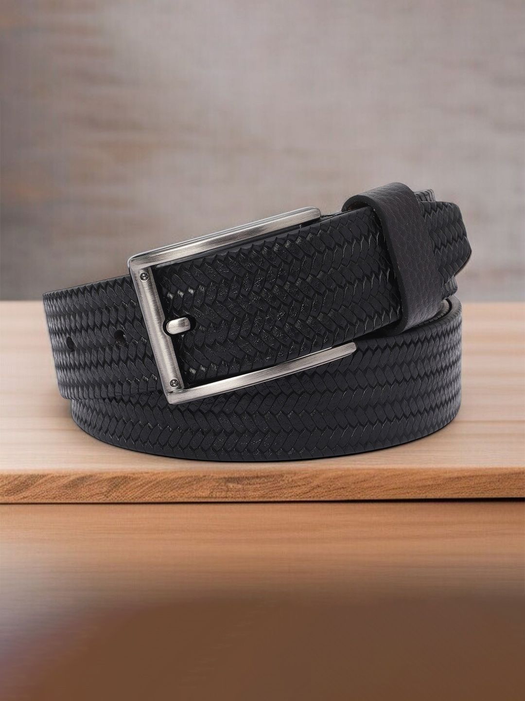Killer Men Textured Formal Belt-picture-48