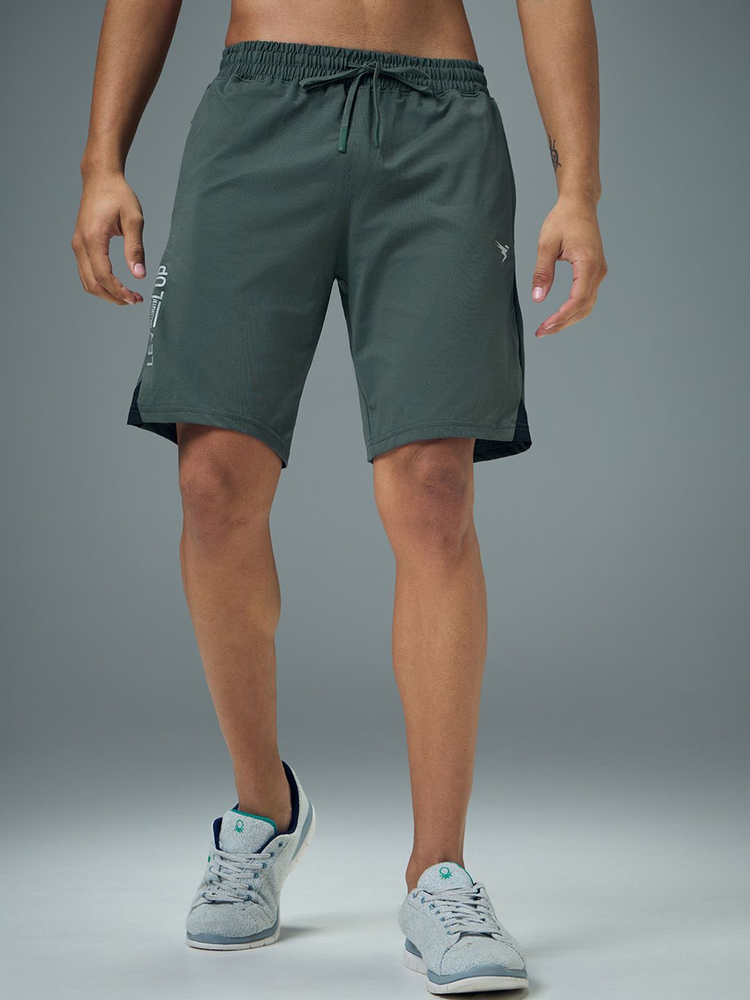 Technosport Men Slim Fit Training or Gym Sports Shorts with Antimicrobial Technology-picture-37