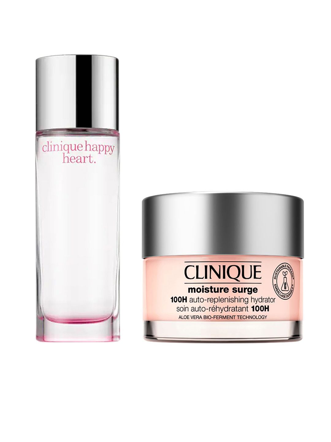 Clinique Set of Women Happy Heart Eau de Toilette 100 ml & Moisture Surge Hydrator 50 ml-image-8