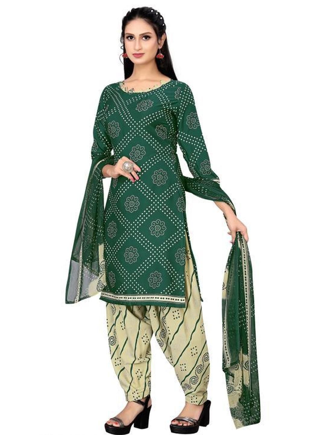 Attigo Ethnic Motifs Printed Unstitched Dress Material-image-7