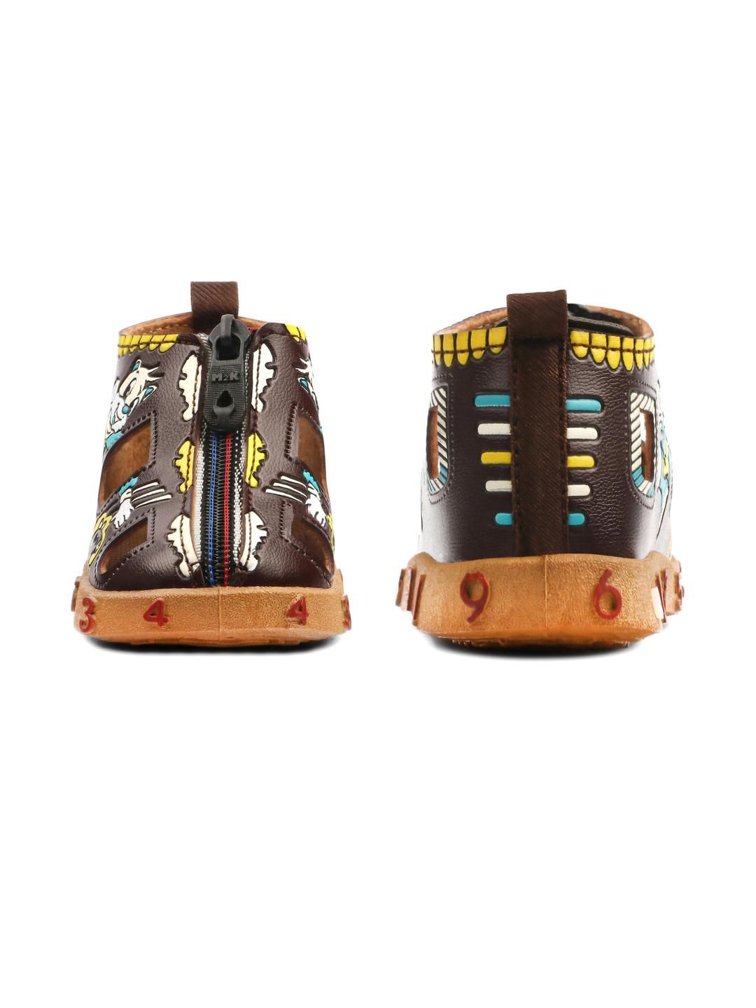 ROTATION Unisex Kids Printed PU Sandals-picture-32