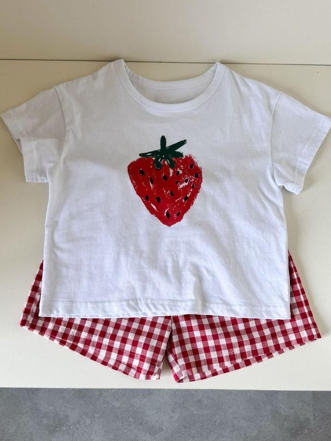 LULU & SKY Girls Printed Abstract Printed Pure Cotton T-shirt with Shorts-picture-11