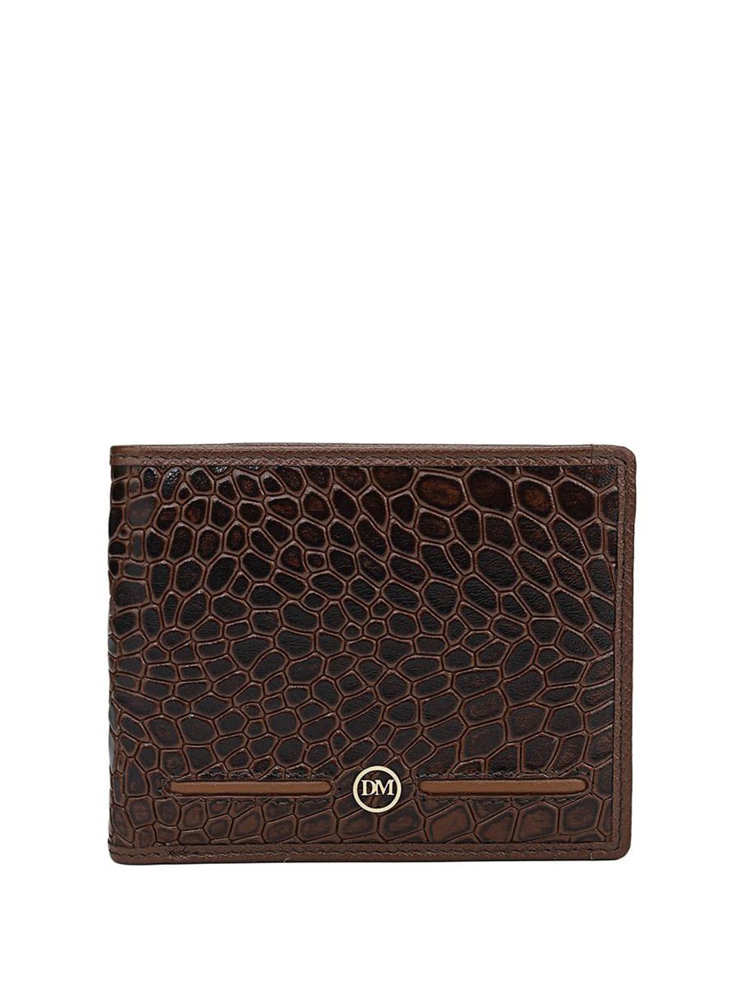 Da Milano Men Textured Leather Two Fold Wallet-picture-36