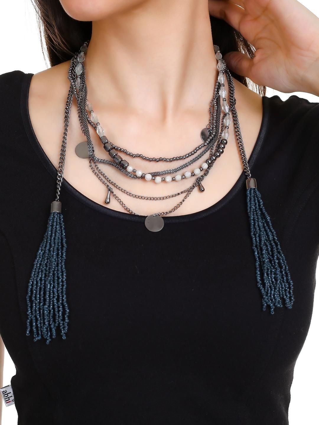 EIT Collection Silver-Plated Layered Necklace-picture-19