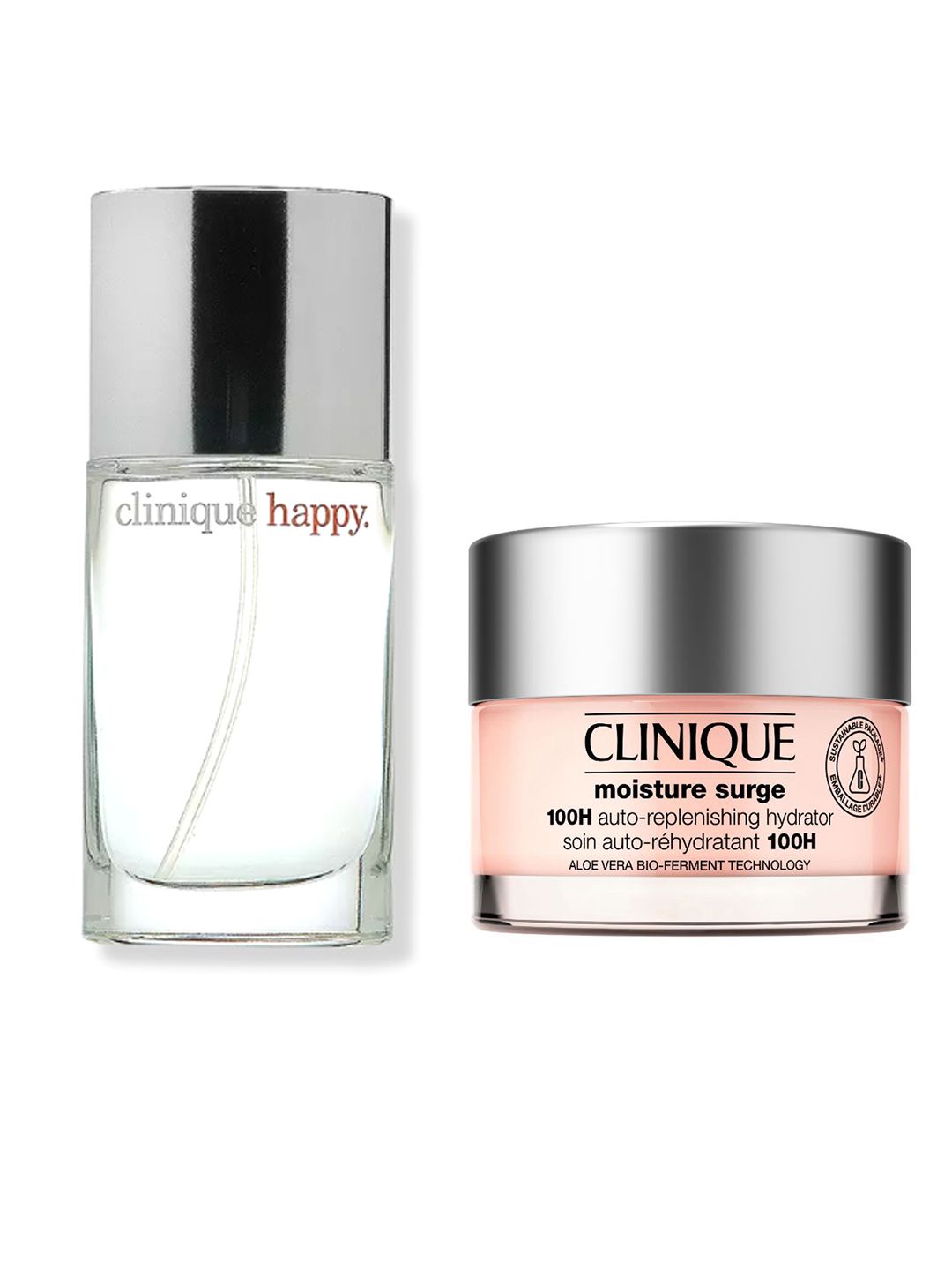 Clinique Set of Women Happy Cologne Spray 100ml & Moisture Surge Hydrator 50ml-image-47
