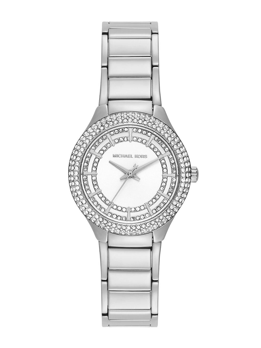 Michael Kors Women Embellished Dial & Stainless Steel Straps Analogue Watch MK4943-picture-23