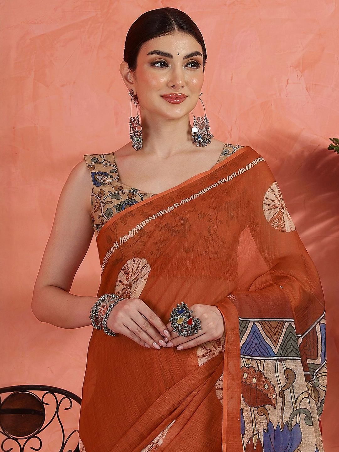 Sangria Floral Printed Saree-picture-45