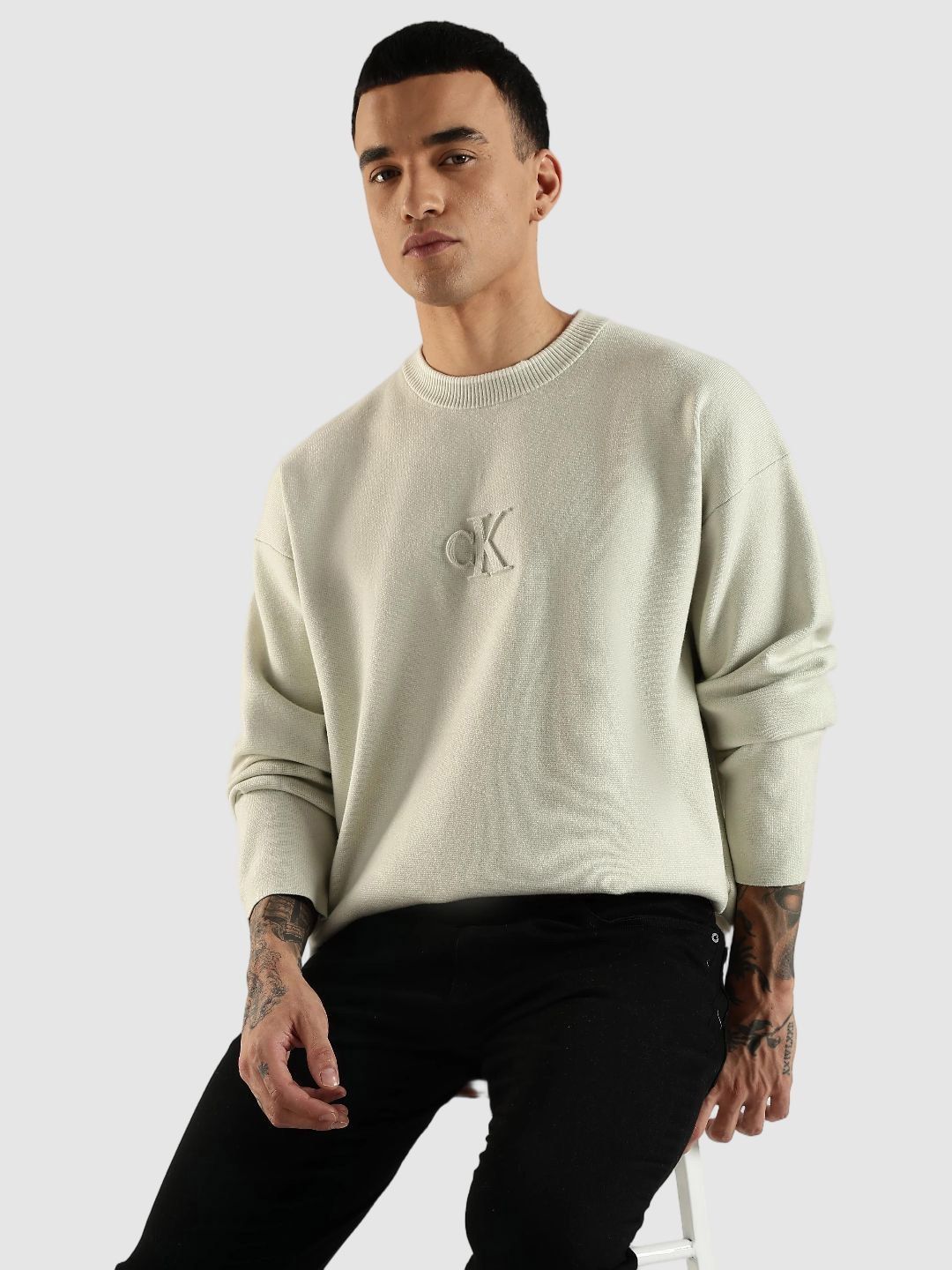 Calvin Klein Jeans Men Brand Logo Pullover-picture-30