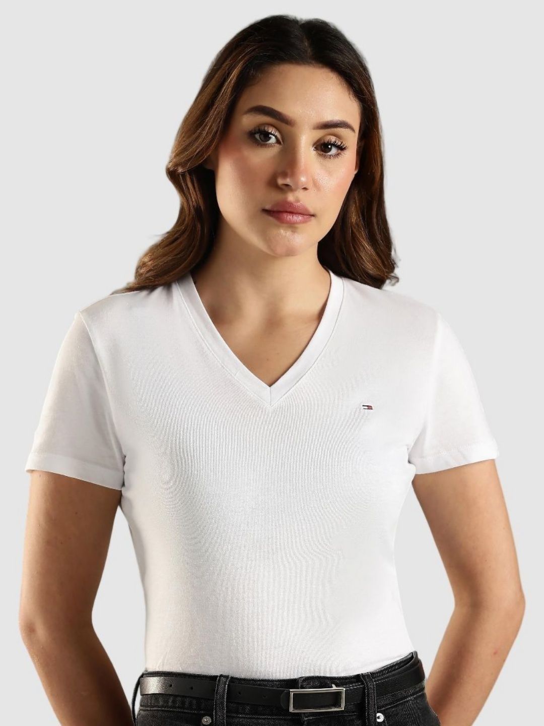 Tommy Hilfiger V-Neck Organic Cotton T-shirt