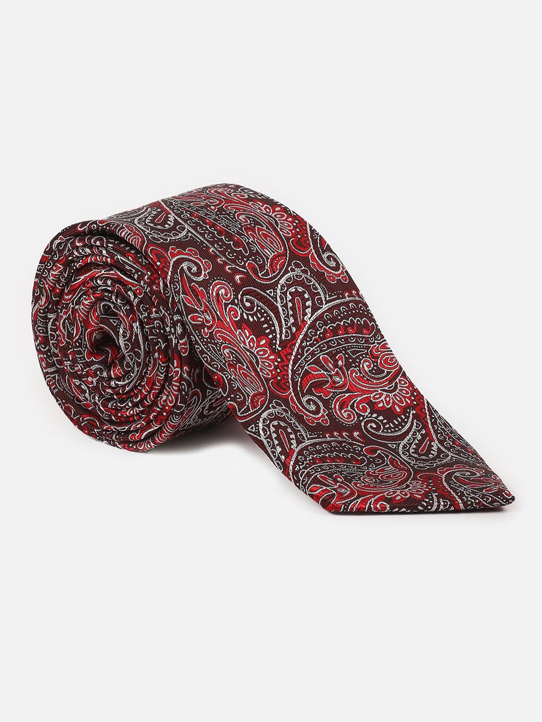 Louis Philippe Men Woven Design Broad Tie-picture-27