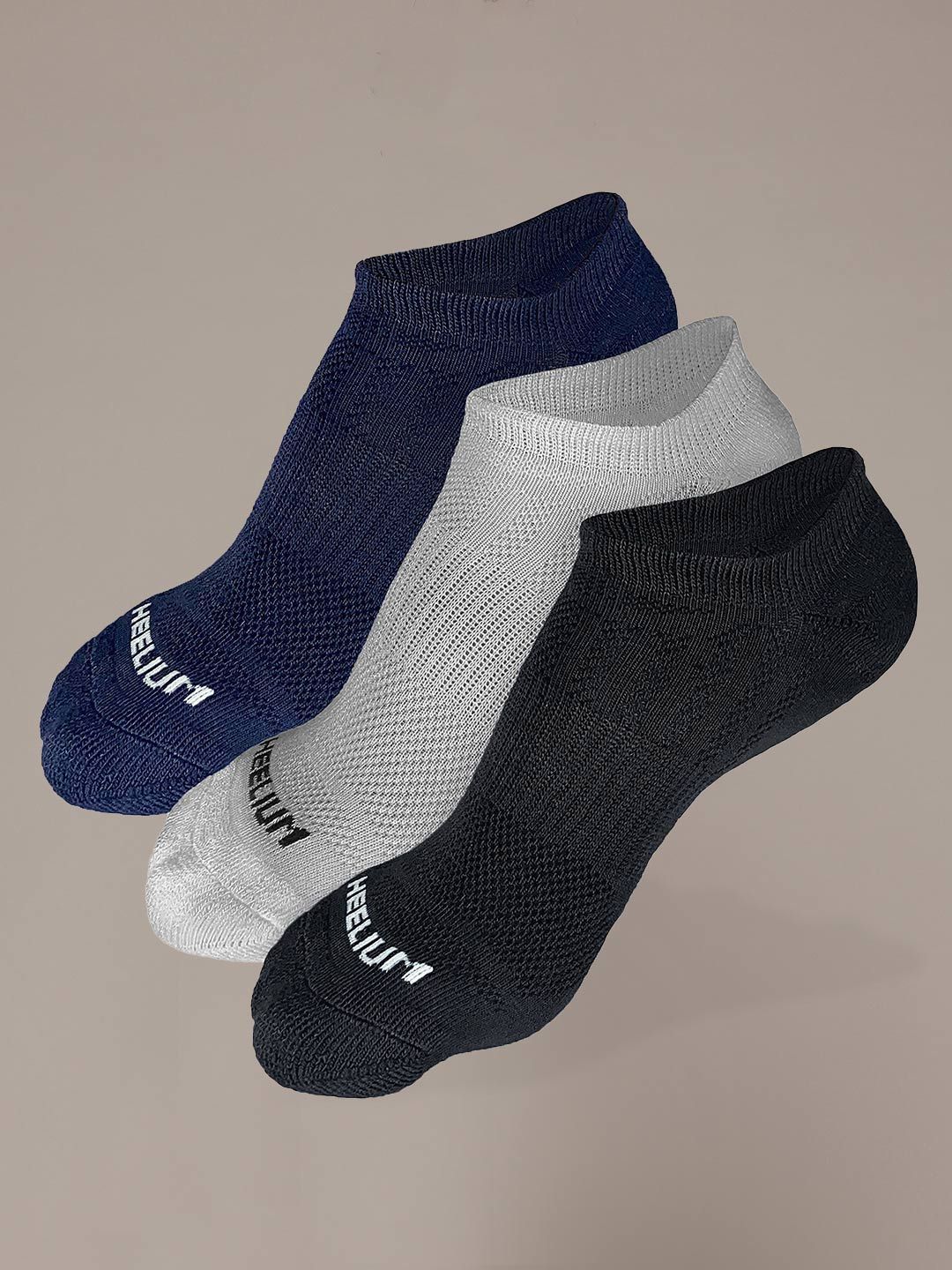 Heelium Men 3-Pcs Ankle-Length Ultra-SoftSocks-picture-12