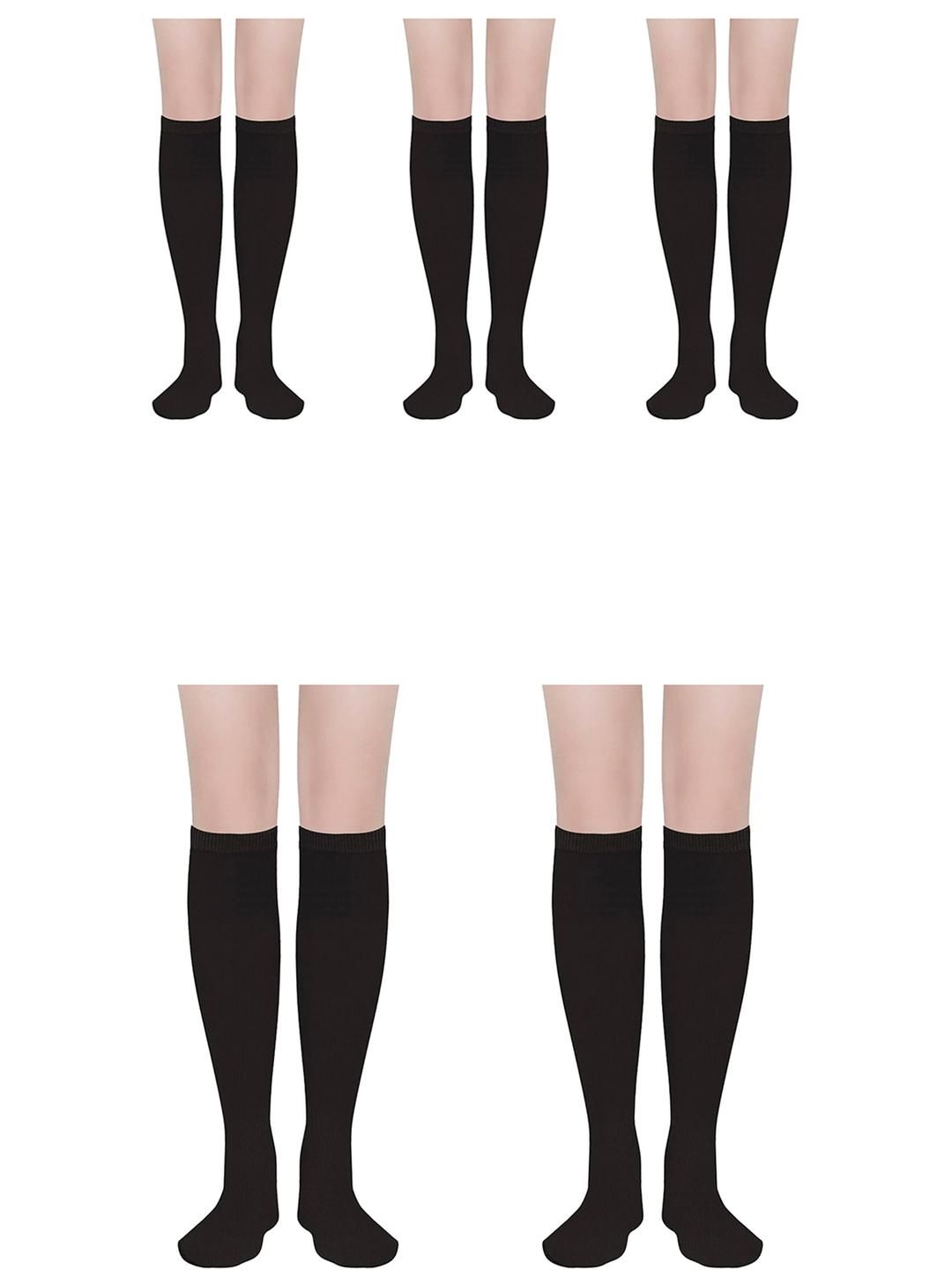 MUKHAKSH Women Black Socks-picture-15