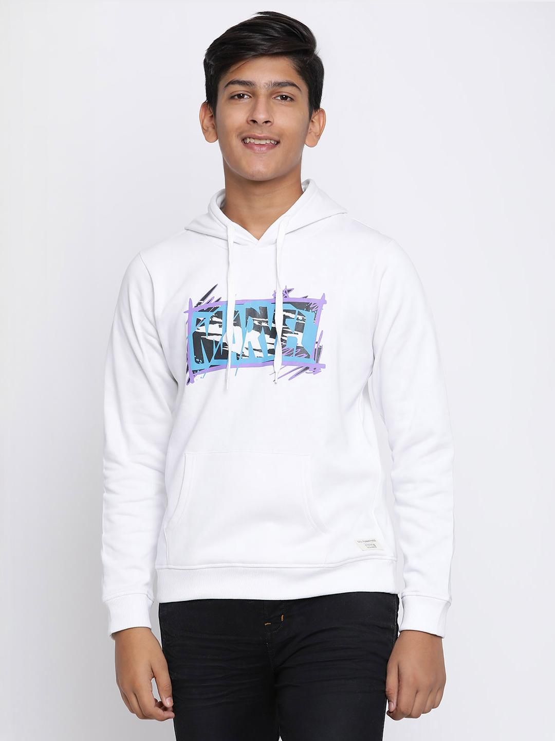 Lil Tomatoes Boys Printed Hooded Sweatshirt-picture-20