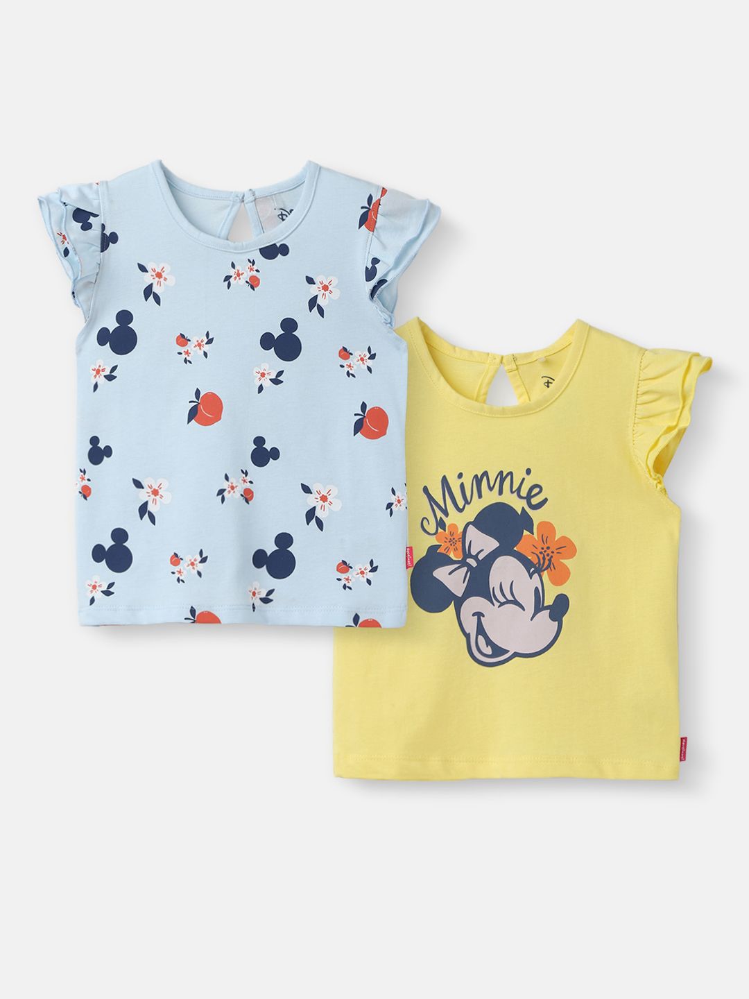 Nauti Nati Girls 2 Minnie Mouse Printed T-shirt-picture-12