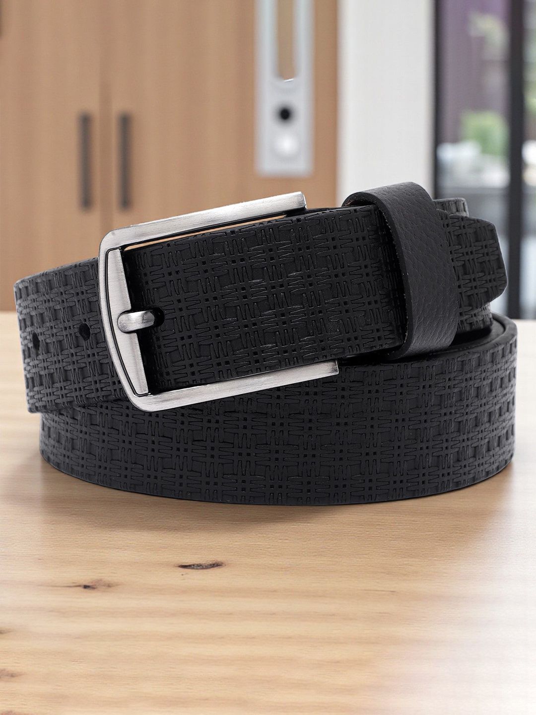 Killer Men Textured Formal Belt-picture-13