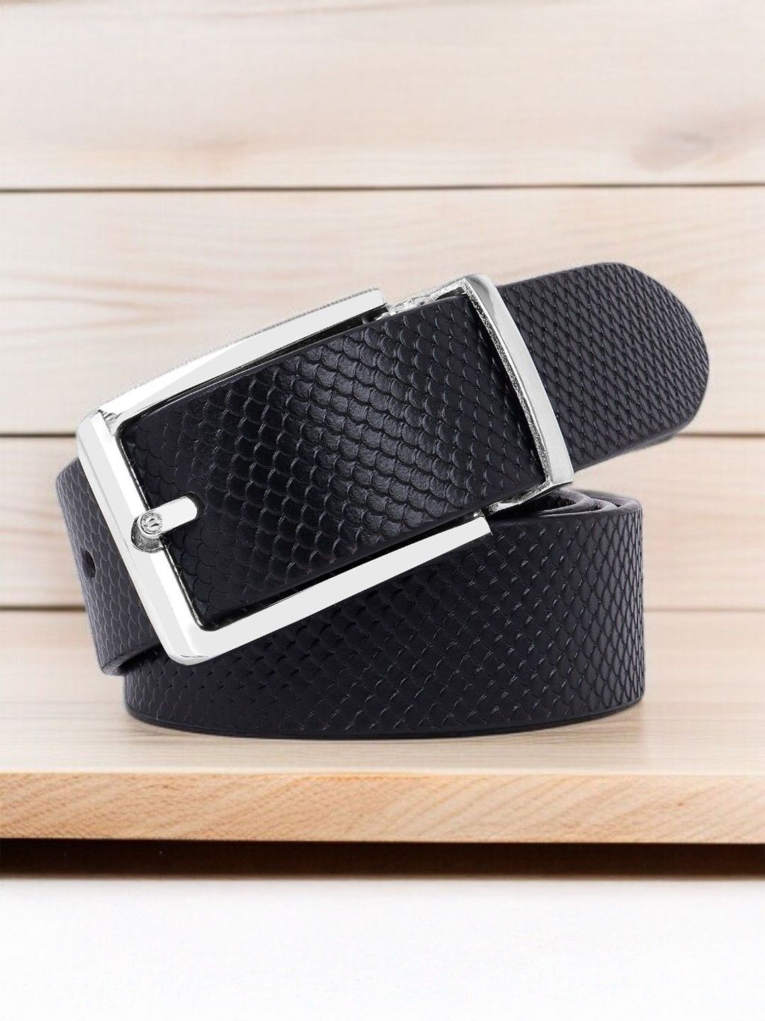 Killer Men Textured Reversible Formal Belt-picture-36