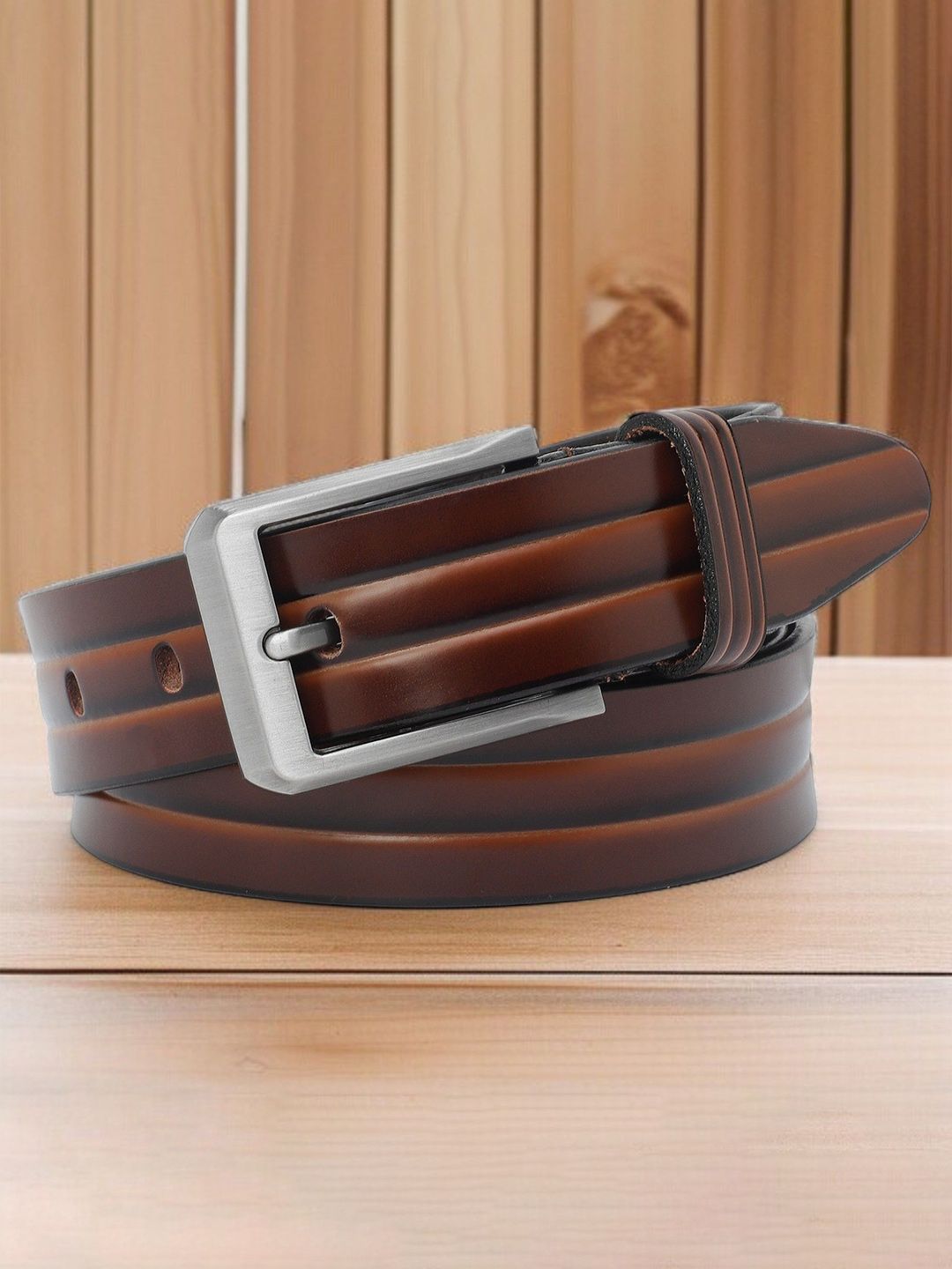 Killer Men Textured Formal Belt-picture-55