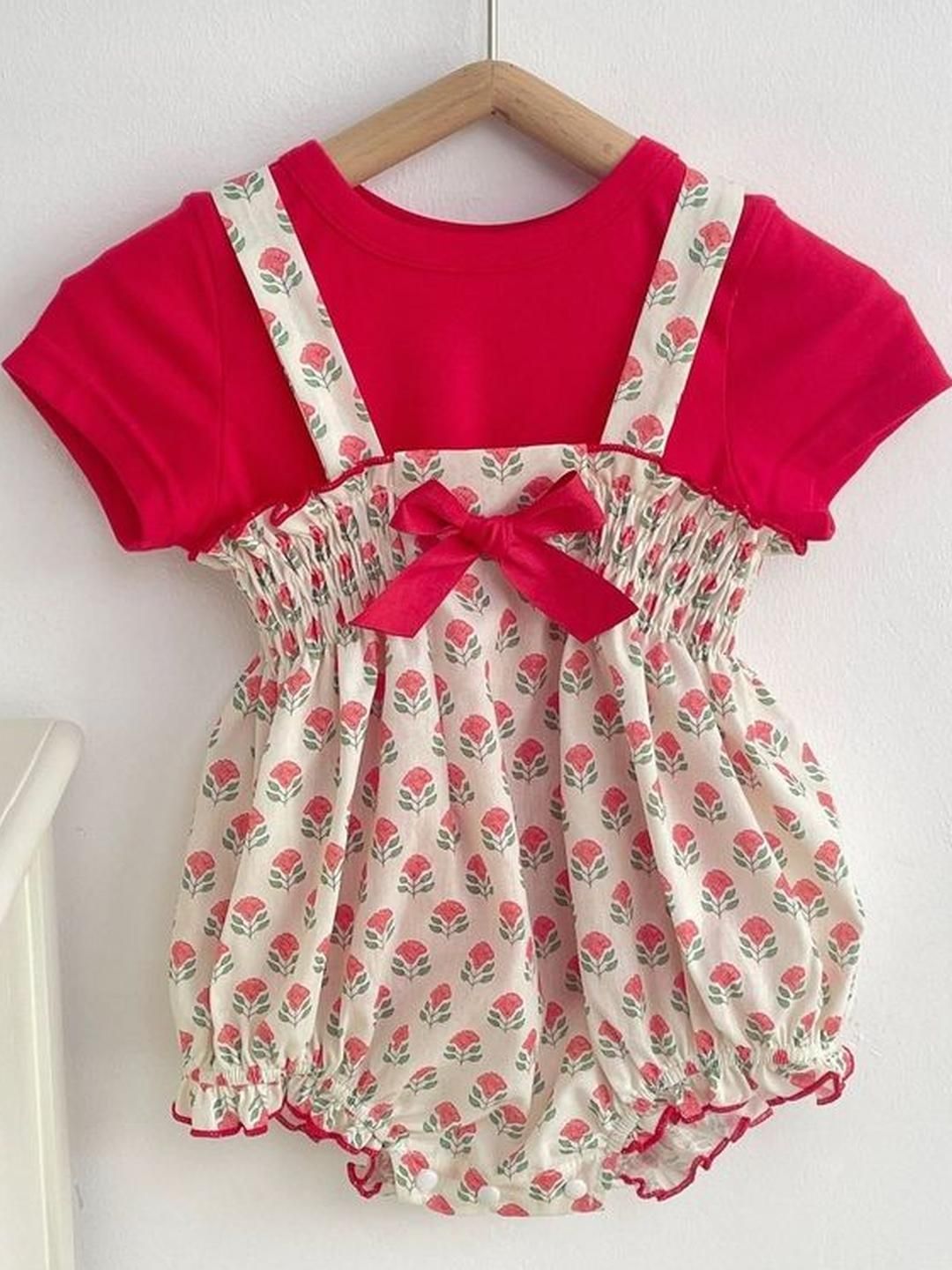 LULU & SKY Girls Checked T-shirt with Trousers-image-14