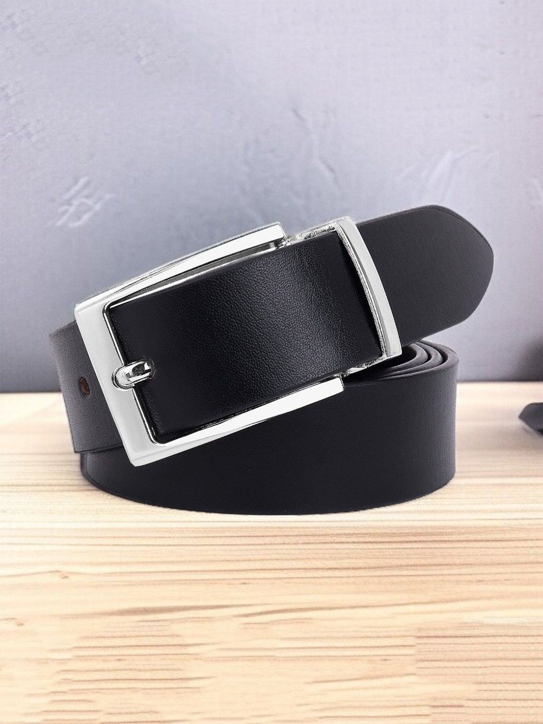 Killer Men Textured Reversible Formal Belt-picture-17