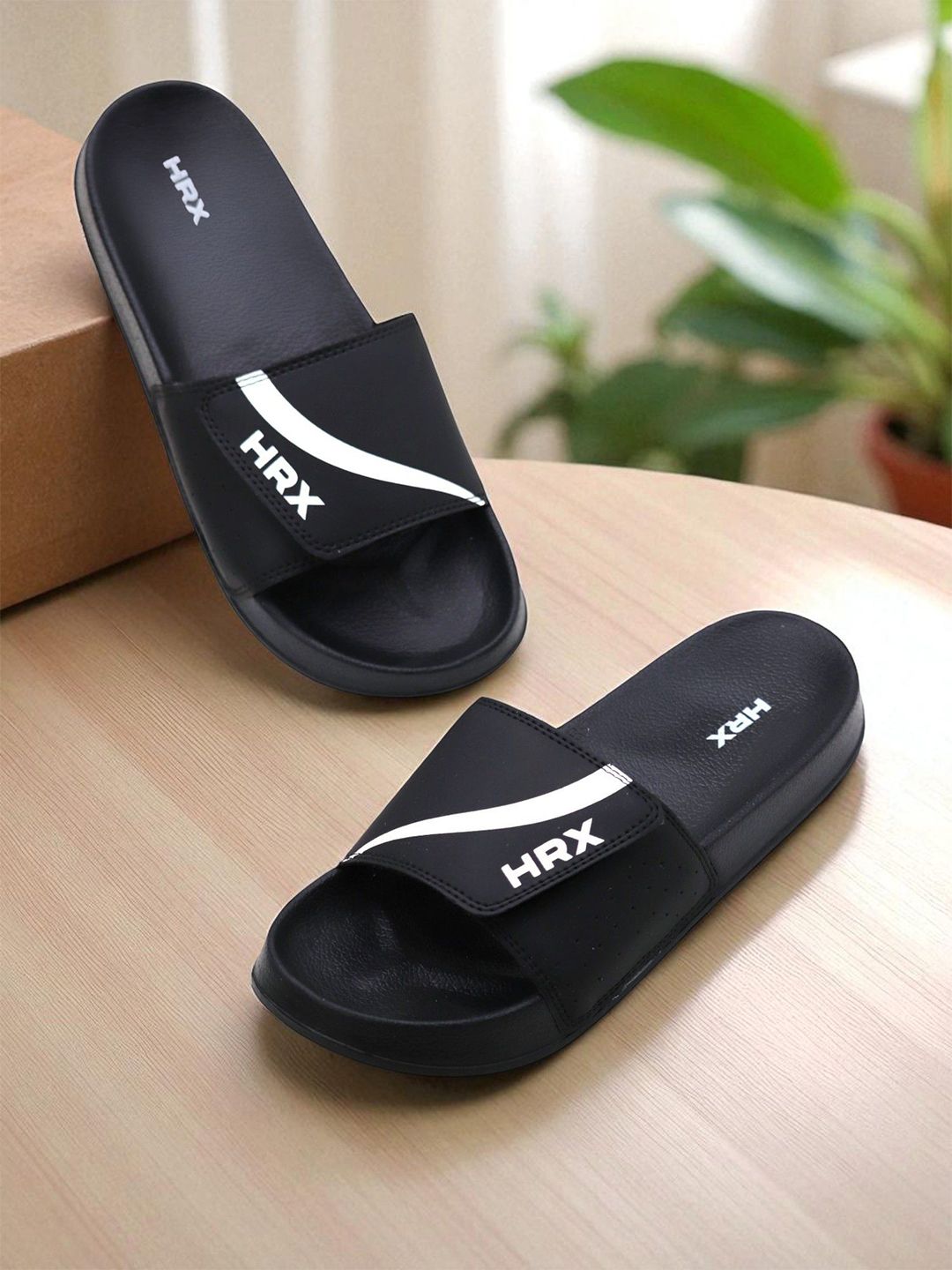 HRX by Hrithik Roshan Men Printed Sliders-picture-41