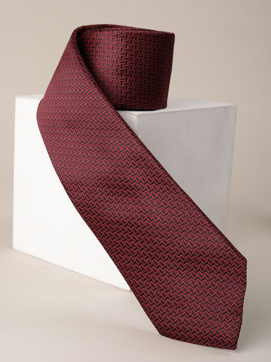 Allen Solly Men Woven Design Broad Tie-picture-38