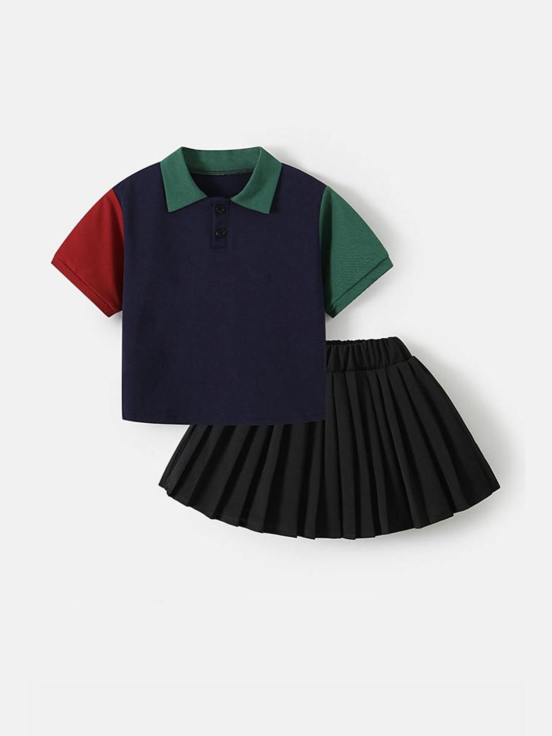LULU & SKY Girls T-shirt with Skirt-picture-42