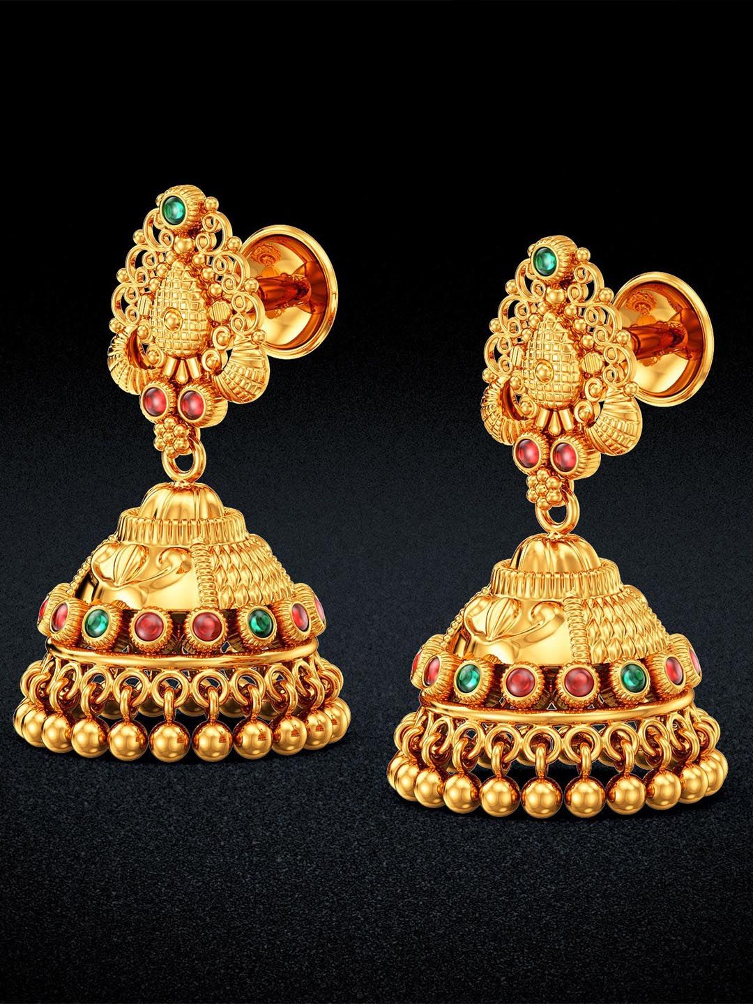 Joyalukkas Women Earrings Gold-picture-25