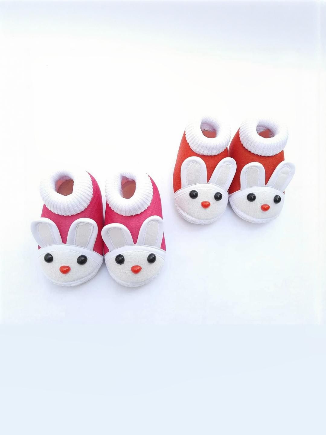 LMN CHILD CARE 2 pair Kids Cotton Booties-picture-11