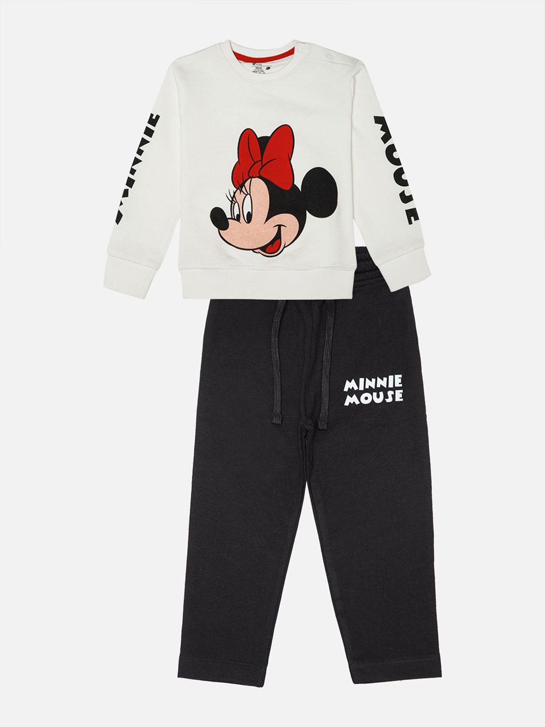 Bodycare Girls Minnie & Friends Printed Sweatshirt With Pyjamas-picture-49