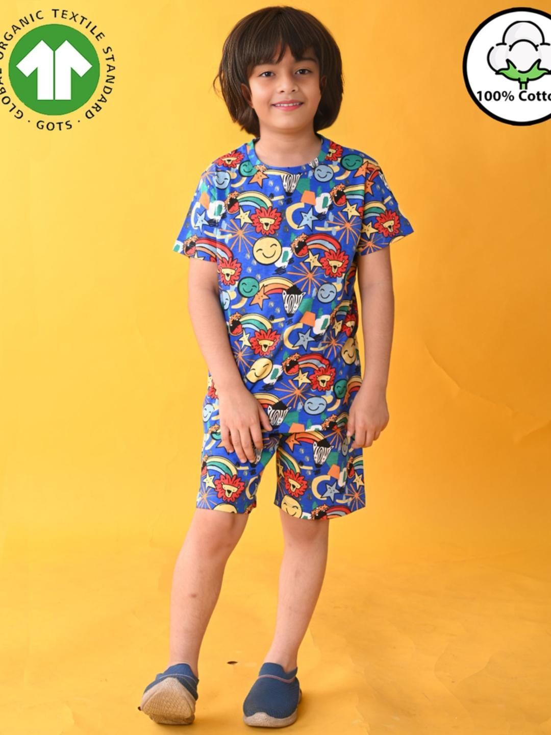 YK Boys Printed Night suit-picture-57