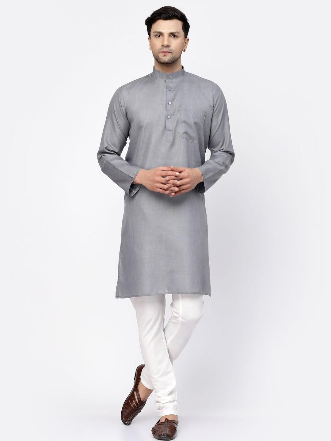TS LIFESTYLE Men Striped Thread Work Kurta-picture-25