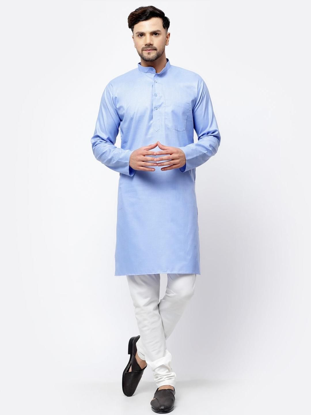 TS LIFESTYLE Men Thread Work Kurta-picture-15