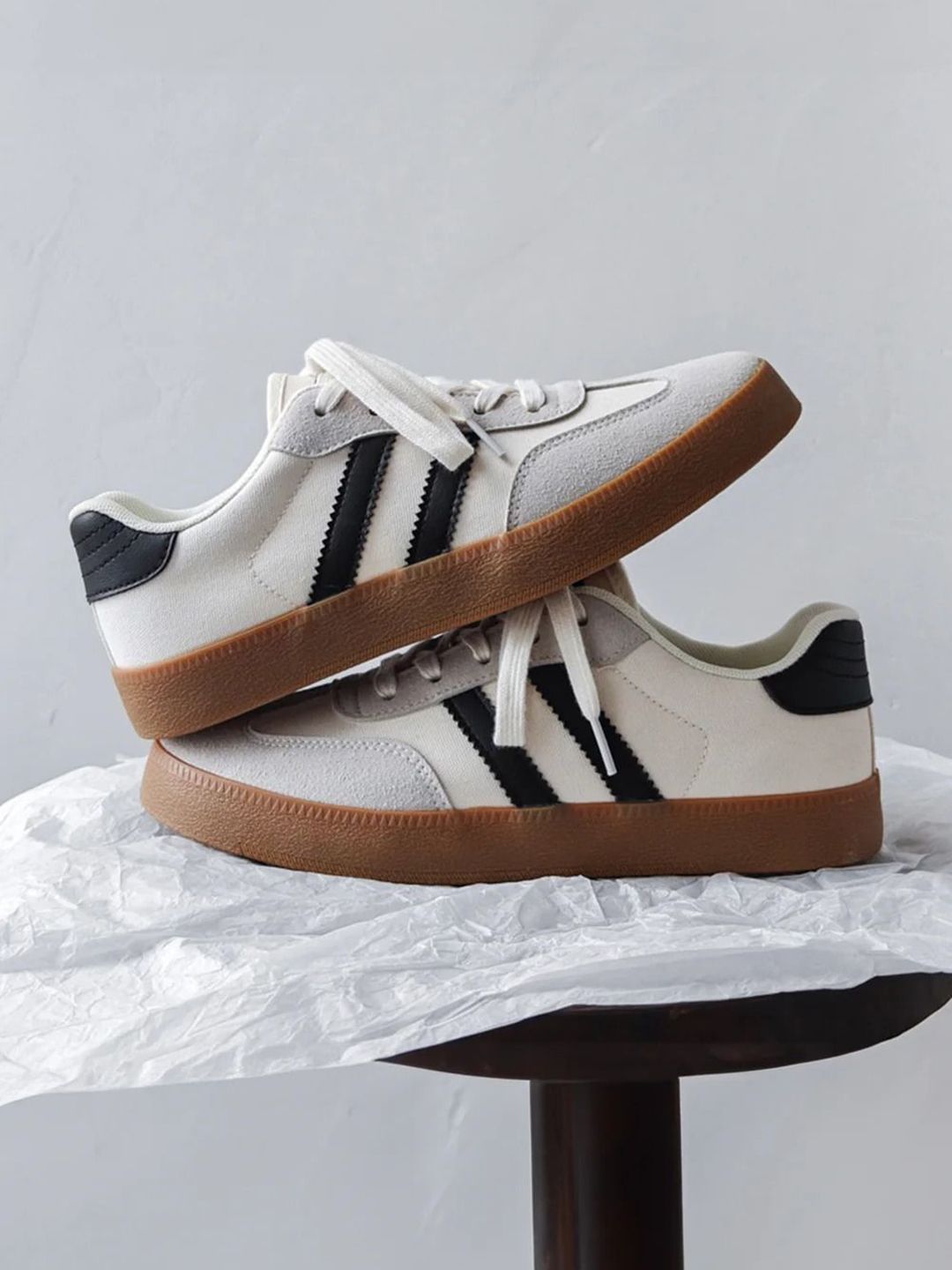 Ifah Women Solid Smart Casual Sneakers-image-5
