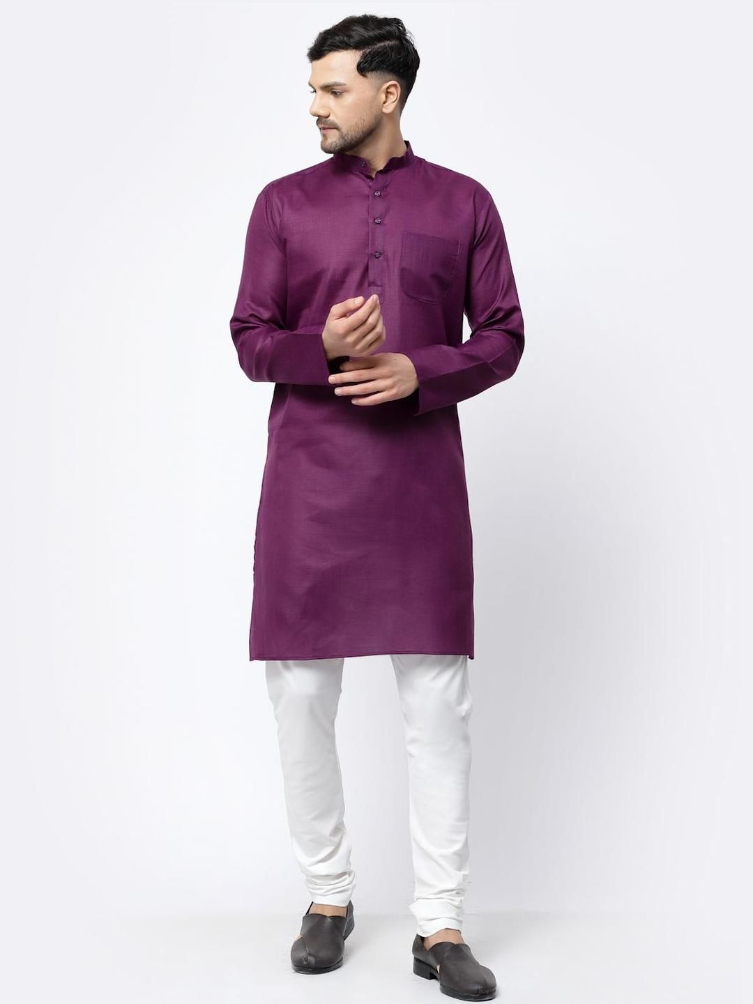 TS LIFESTYLE Men Thread Work Kurta-picture-17