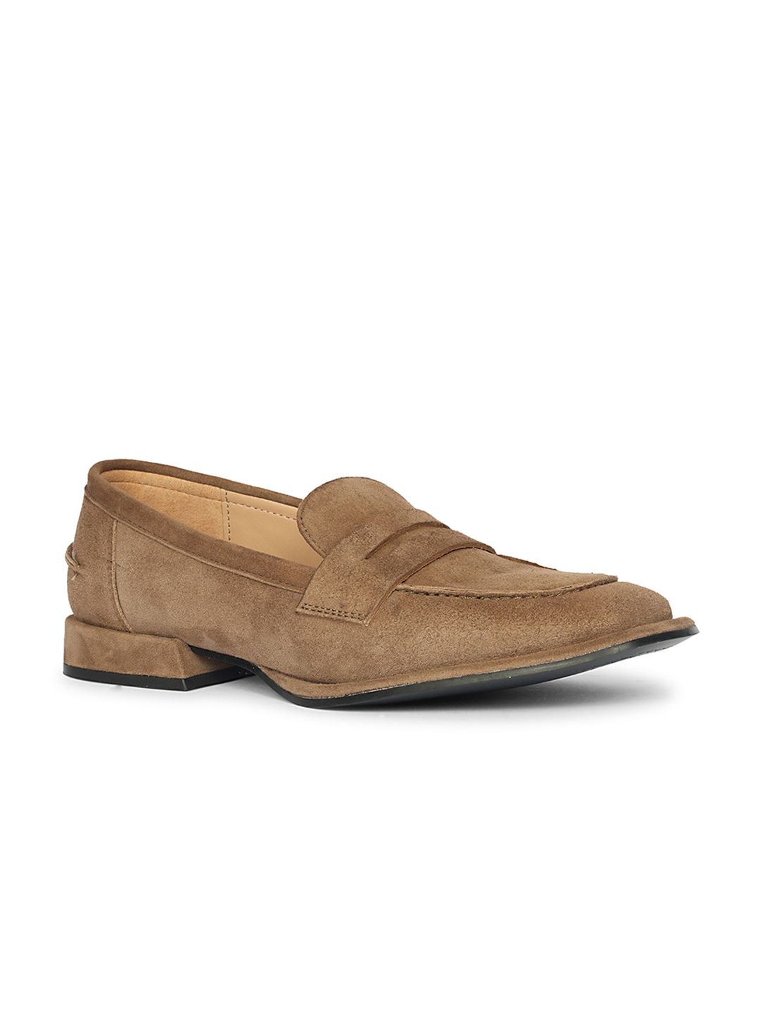 Saint G Women Solid Square Toe Leather Pumps-picture-18