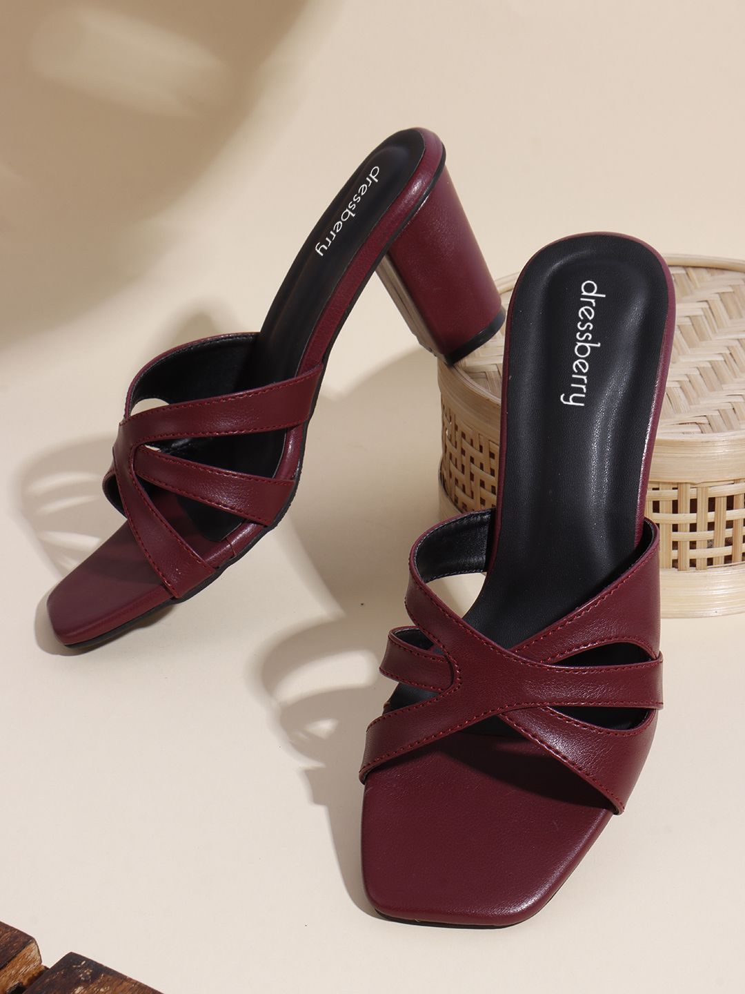 DressBerry Party Block Sandals-picture-36