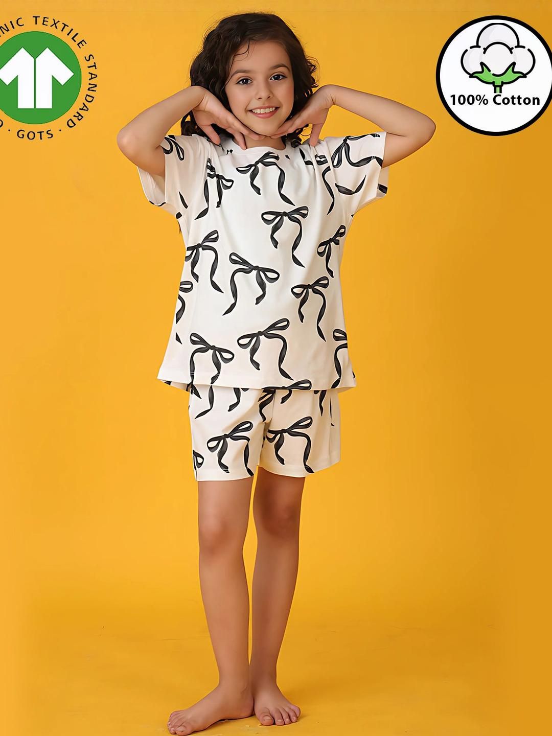 YK Girls Printed Night suit-picture-27