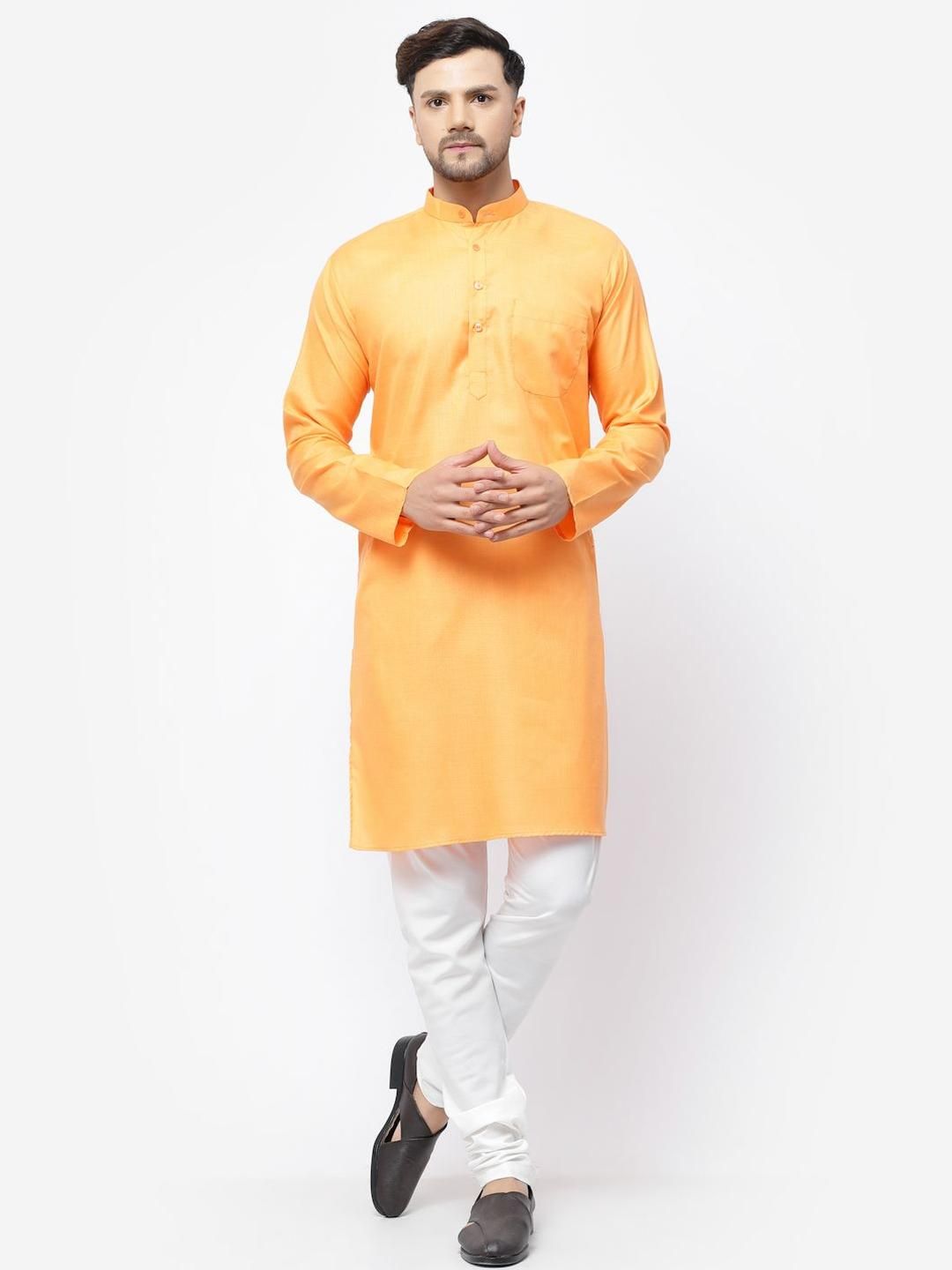 TS LIFESTYLE Men Thread Work Kurta-image-44