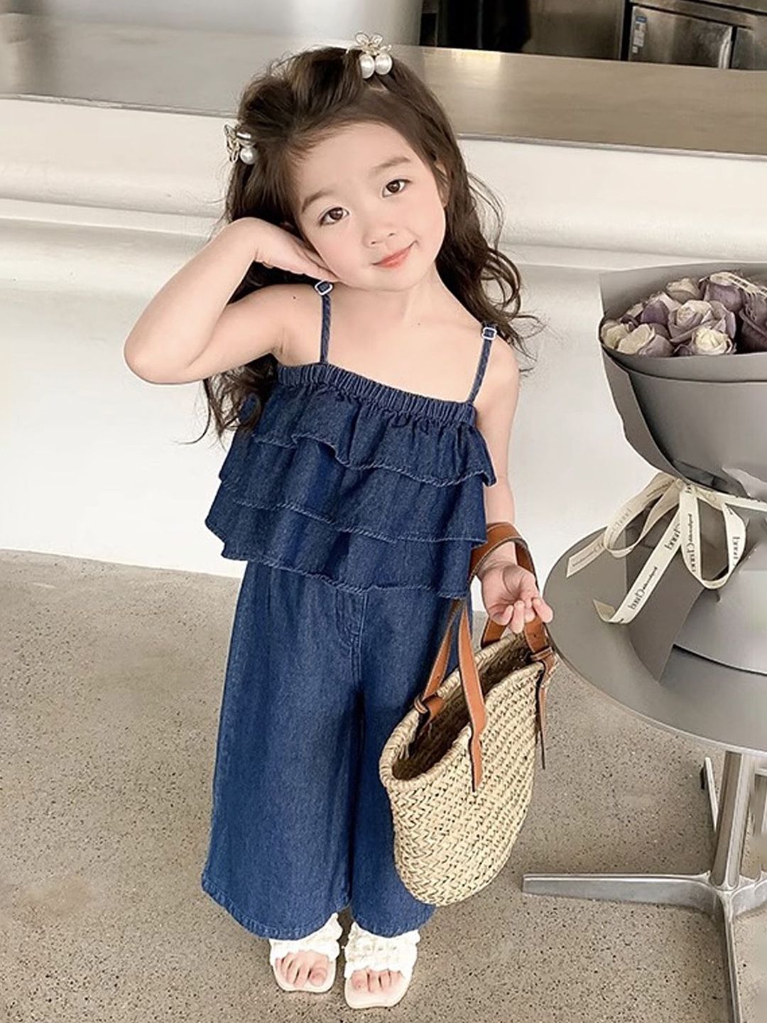 LULU & SKY Girls Basic Jumpsuit-picture-30
