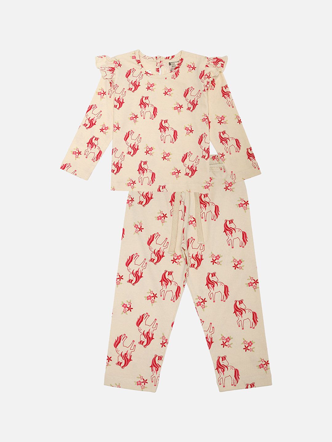 Bodycare Girls Printed Night suit-picture-26