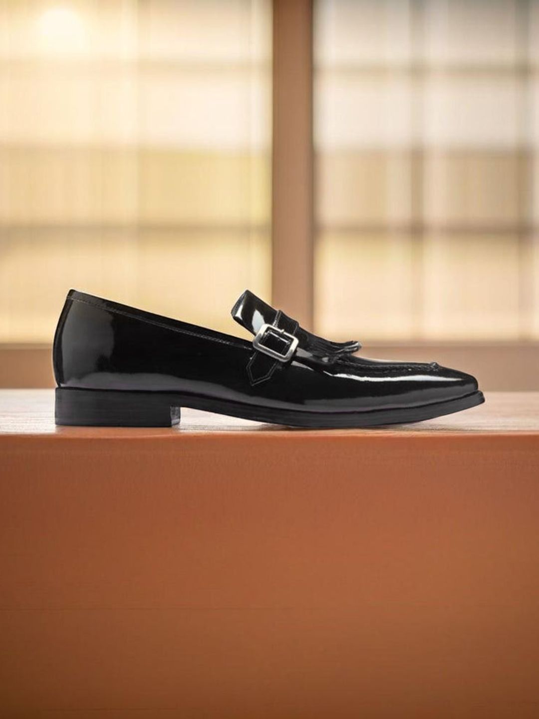 MILLE DOLLARI Men Leather Formal Monk Shoes-picture-38
