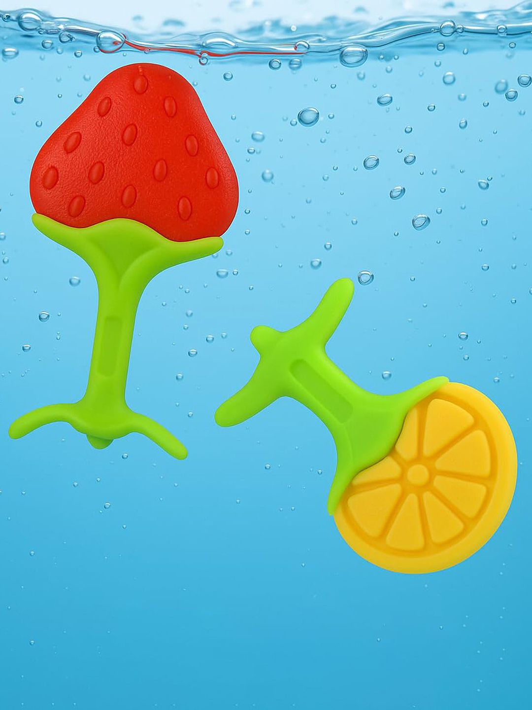 Kritiu Set Of 3 BPA Free Fruit Shaped Teether-picture-28