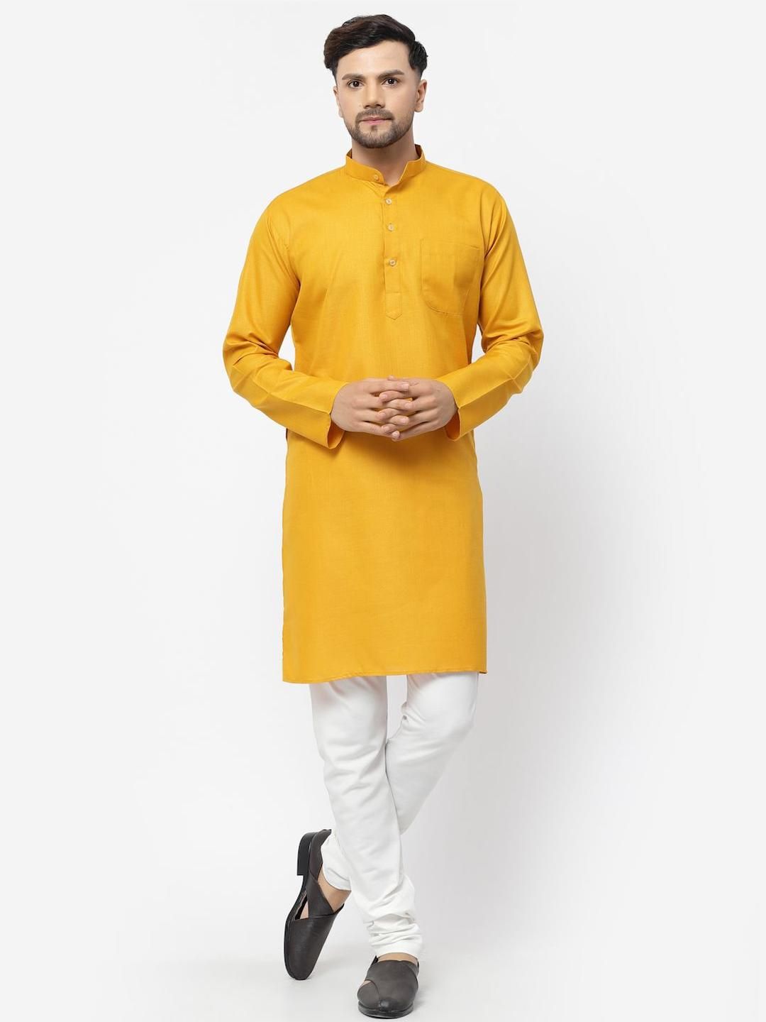 TS LIFESTYLE Men Thread Work Kurta-picture-21