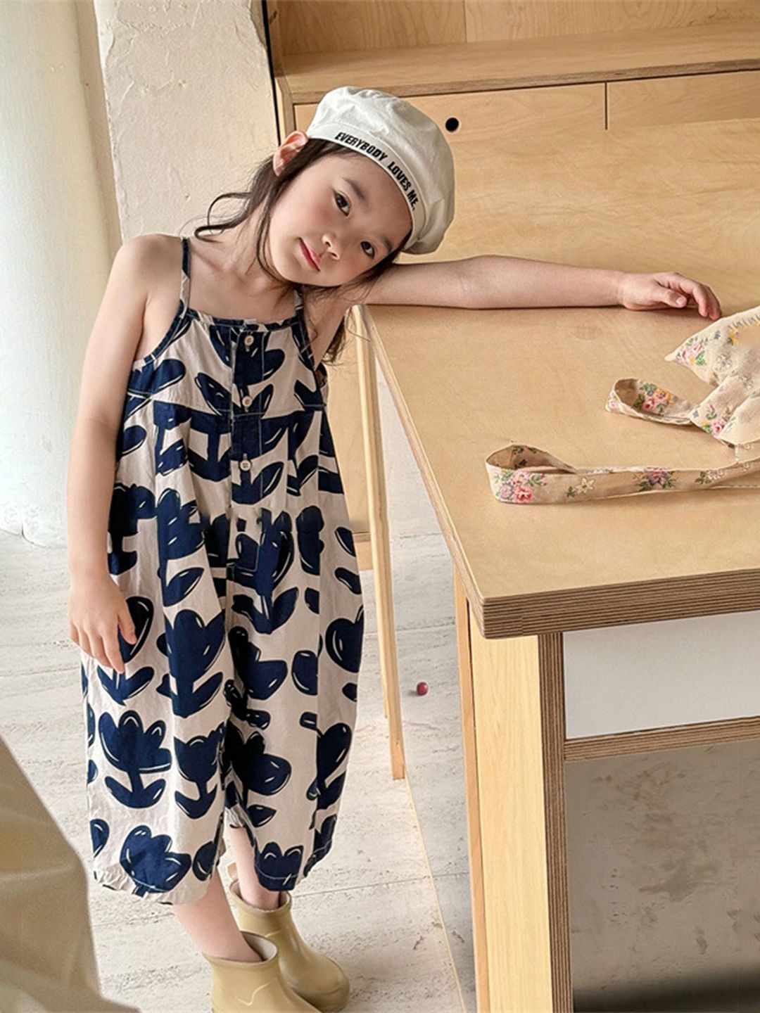LULU & SKY Girls Printed Basic Jumpsuit-picture-58
